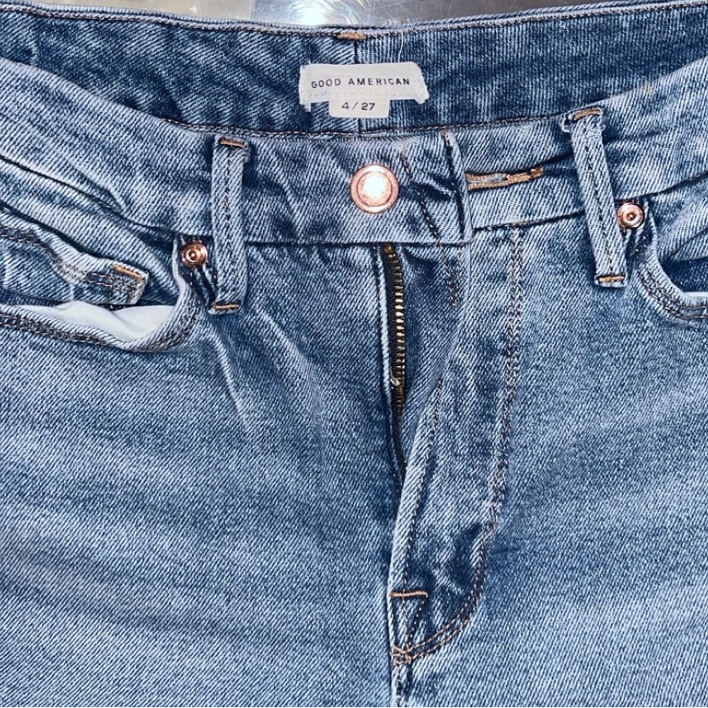 Good American Women's Light Blue Skinny Jeans